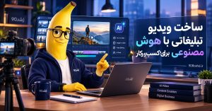 ساخت ویدیو تبلیغاتی با هوش مصنوعی برای کسب‌وکار